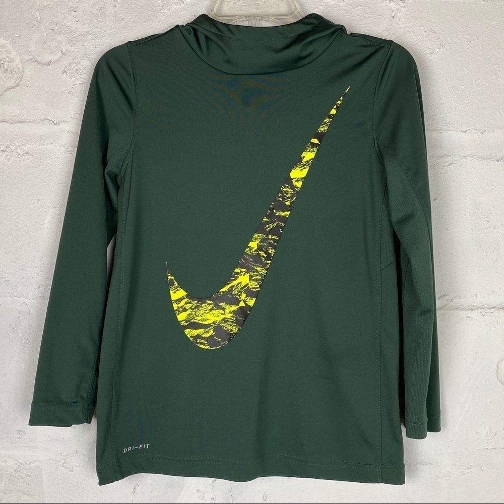 Nike Dri-Fit Green Hoodie